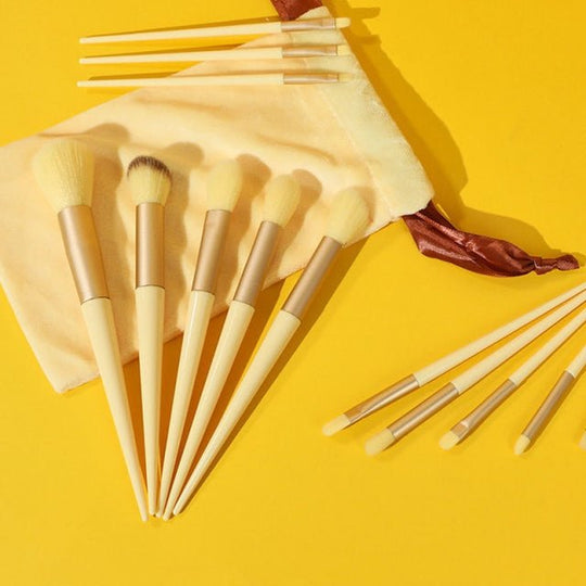 13Pcs A Set Soft Fluffy Makeup Brushes For Cosmetics Foundation Blush Powder Eyeshadow Kabuki Blending Makeup Brush Beauty Tools