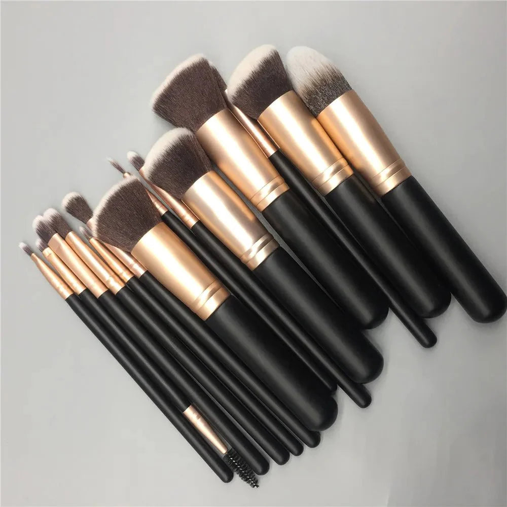 14pcs Makeup Brushes Set For Foundation