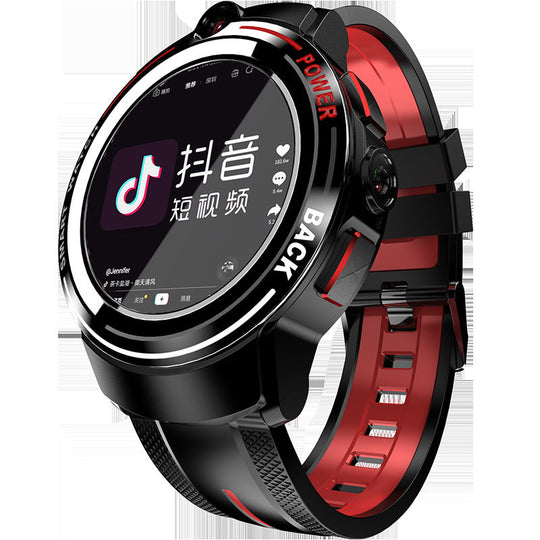 Dual Camera Ceramic Bezel Bluetooth Smart Watch
