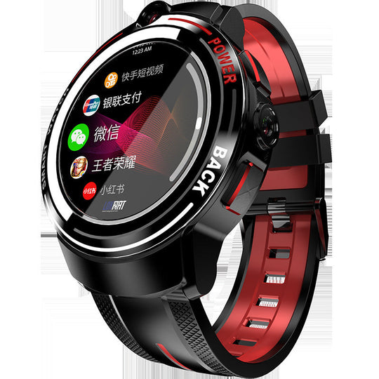Dual Camera Ceramic Bezel Bluetooth Smart Watch