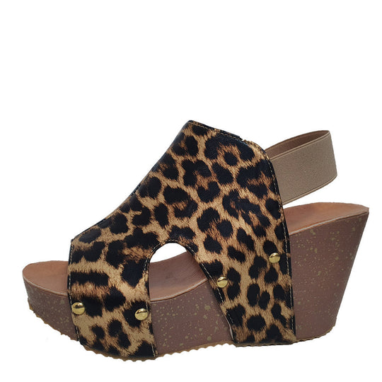 Fish Mouth Handmade Retro Sandals