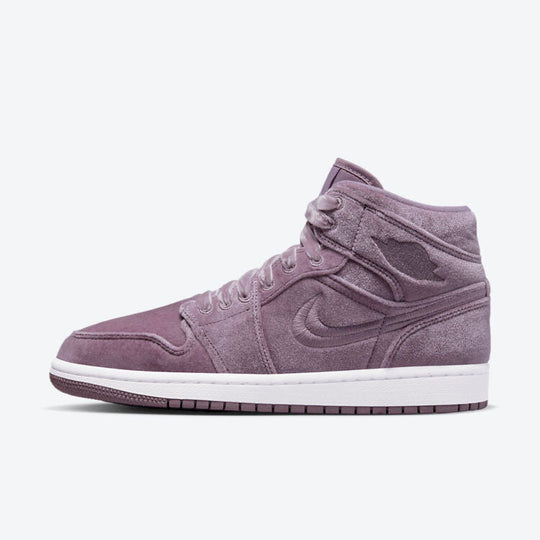 Copy of Men's Air Jordan 1 Mid 'Purple Smoke' Shoes