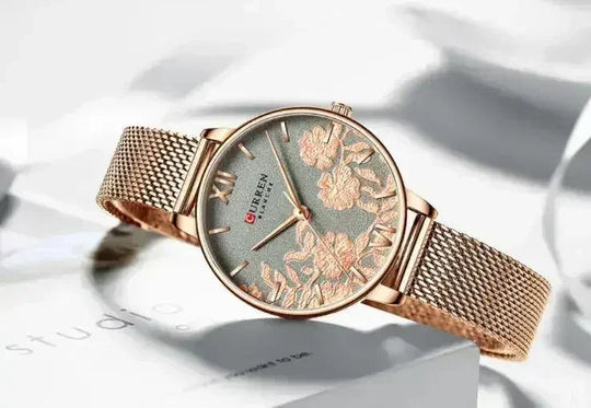 FUCHSIA Women's Watch (Model 551225) – Romantic Elegance Watch