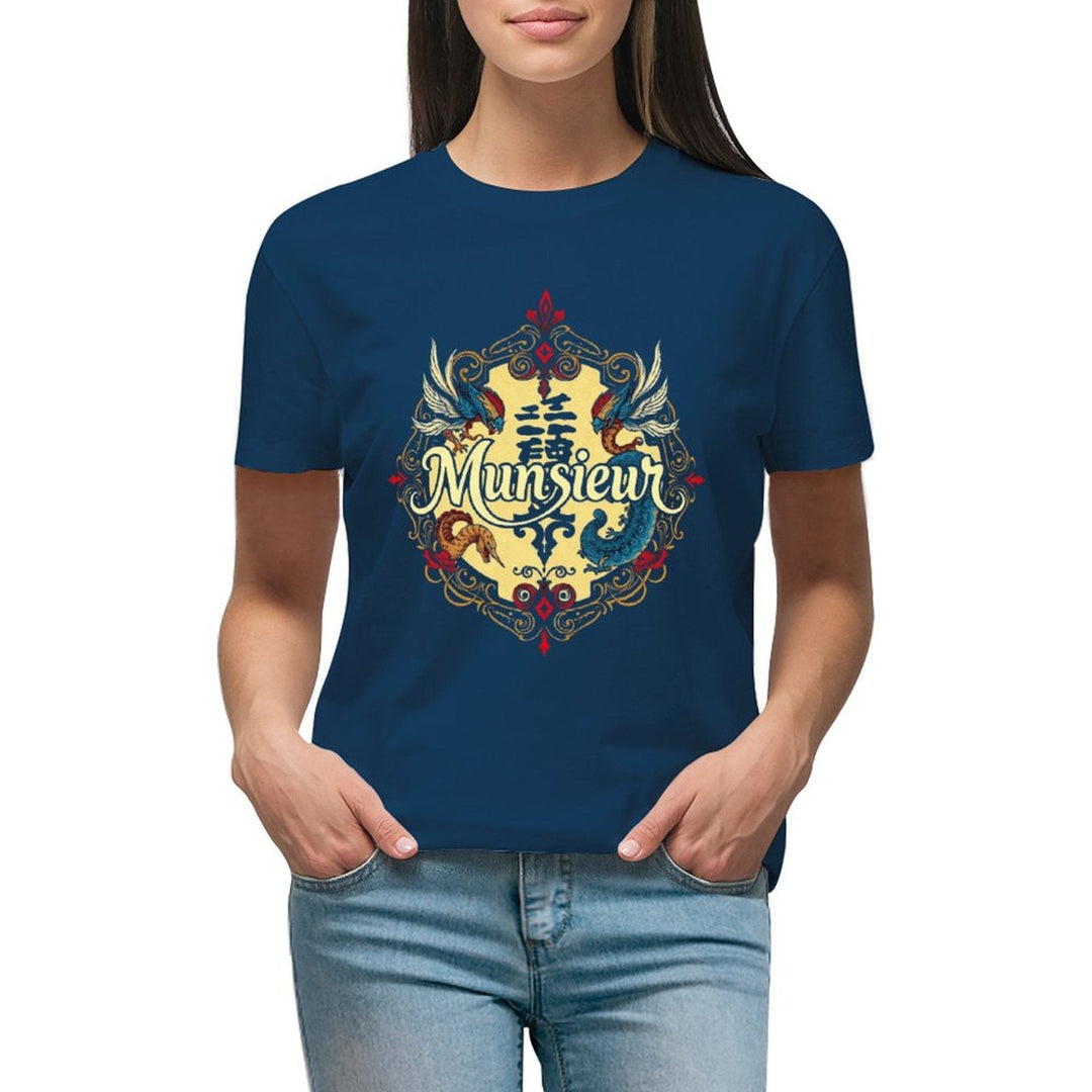 **SALE** Munsieur Women's T-shirt Designer Streetwear for Her