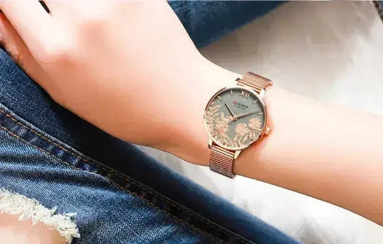 FUCHSIA Women's Watch (Model 551225) – Romantic Elegance Watch