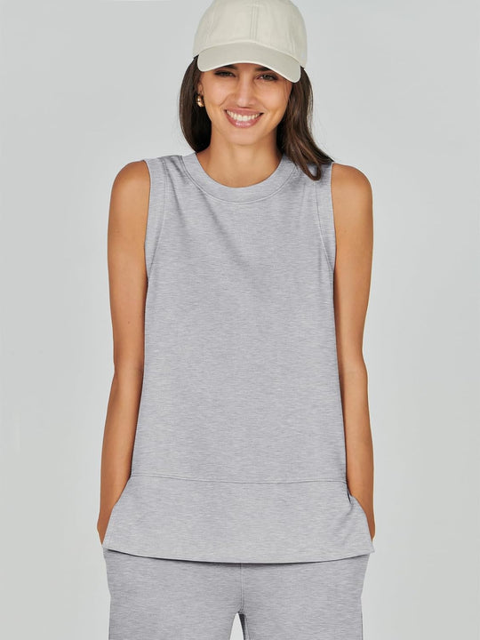 ANRABESS Women's 2 Piece Outfits 2025 Summer Beach Vacation Clothes Fall Travel Casual Lounge Matching Sets Sweatsuits