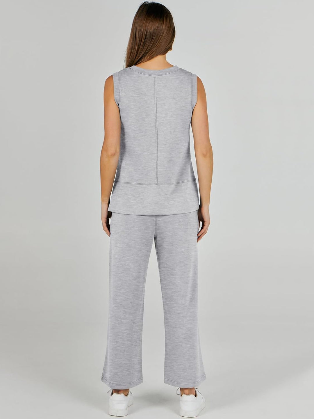 ANRABESS Women's 2 Piece Outfits 2025 Summer Beach Vacation Clothes Fall Travel Casual Lounge Matching Sets Sweatsuits