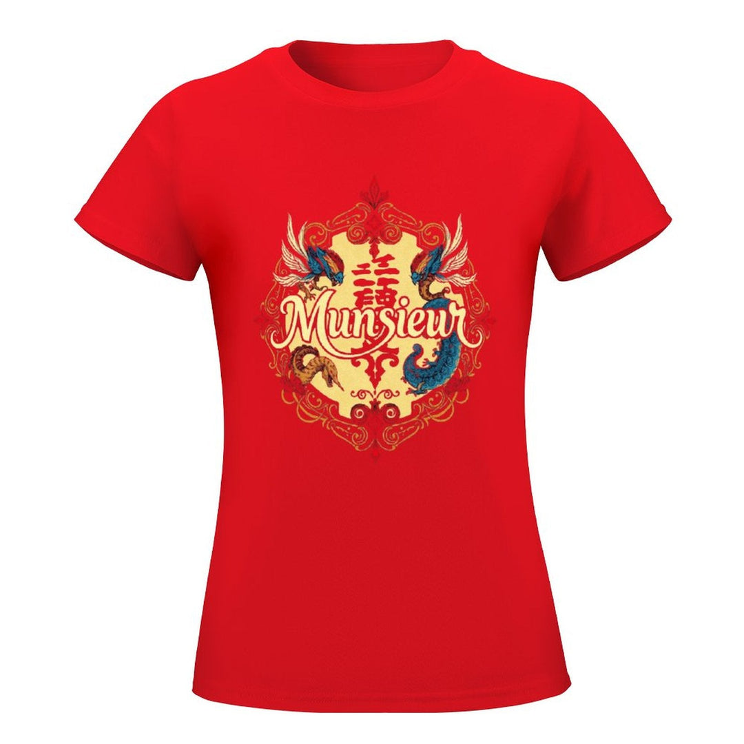 **SALE** Munsieur Women's T-shirt Designer Streetwear for Her