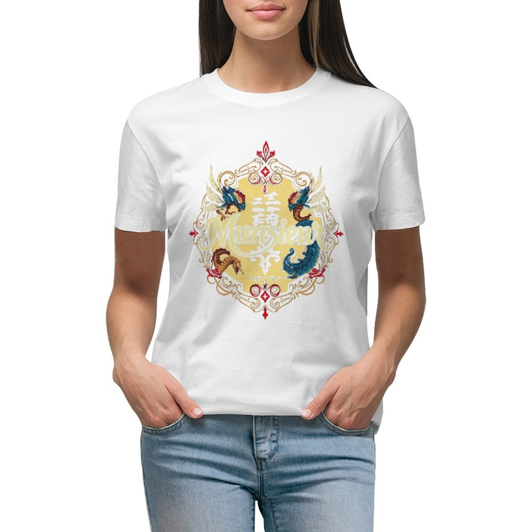 **SALE** Munsieur Women's T-shirt Designer Streetwear for Her