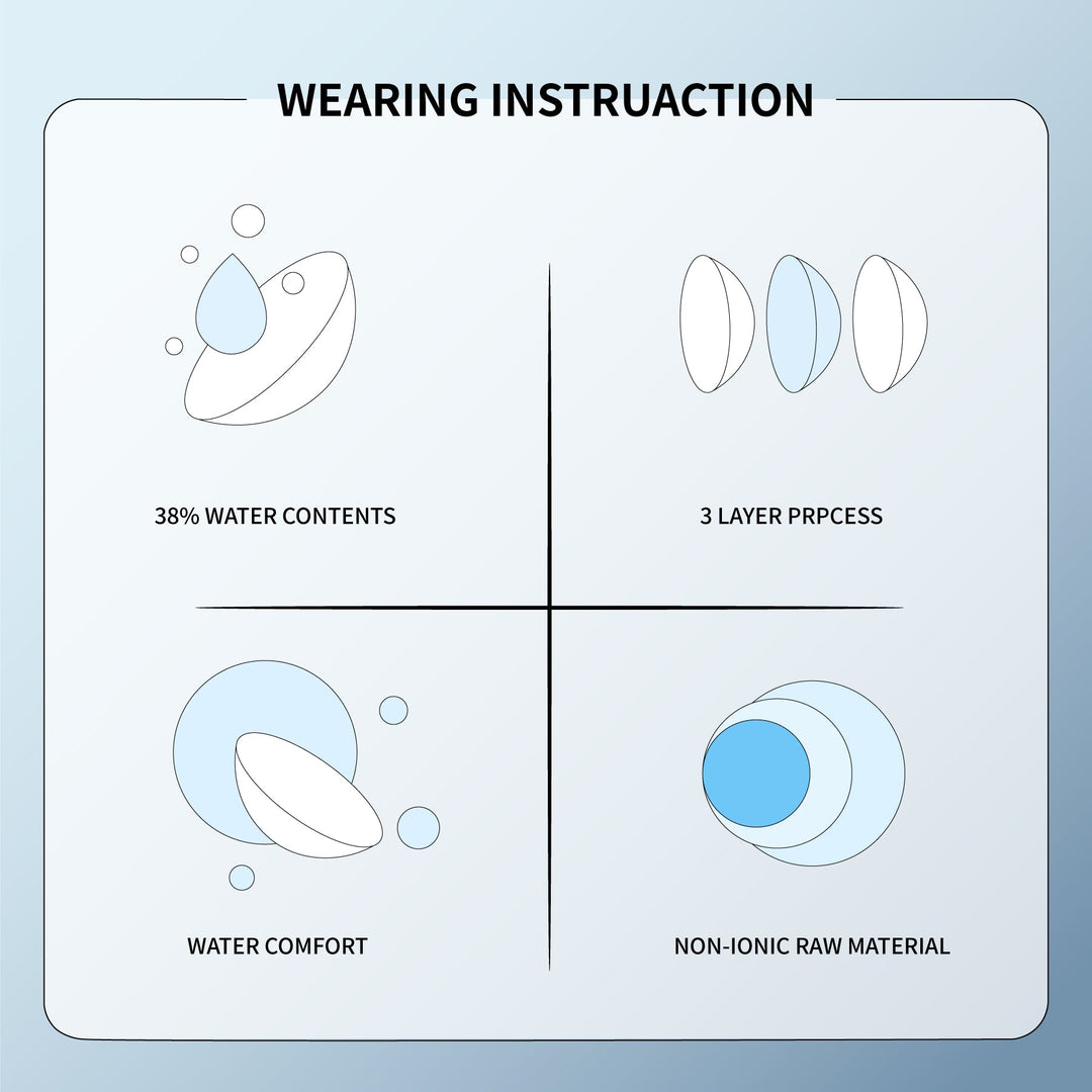 1pcs CE  Certificate Colored Contact Lenses For Eyes Natural Color Lenses Women Men Makeup Accessories with Contact Lens Case Gift Green