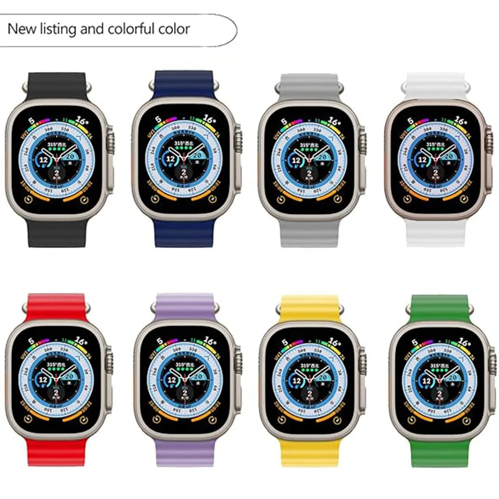 Apple Watch Silicone Strap - Waterproof and Breathable Band