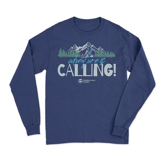 Adventure Camping Men Long Sleeve Shirt