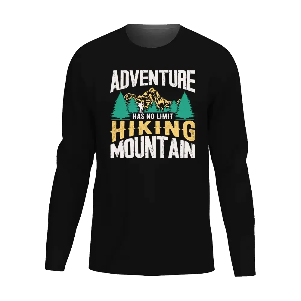 Adventure Has No Limit Men Long Sleeve Shirt