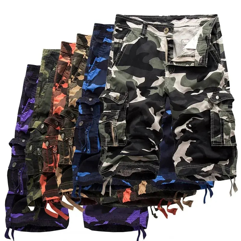 Adventure-Ready Military Shorts