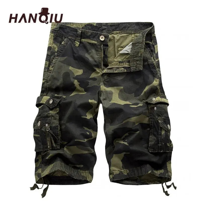 Adventure-Ready Military Shorts