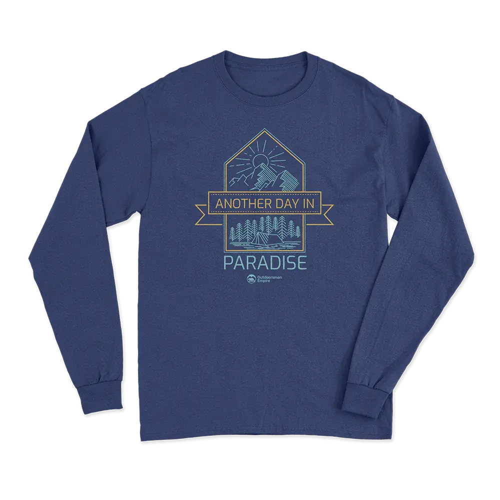 Another Day In Paradise Men Long Sleeve Shirt
