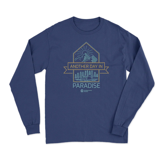 Another Day In Paradise Men Long Sleeve Shirt