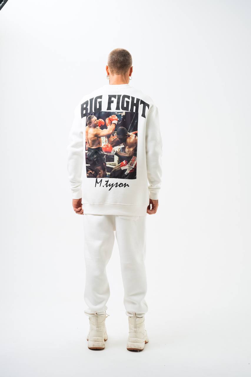 "Big Fight" Mike Tyson Oversized Unisex Sweatshirt