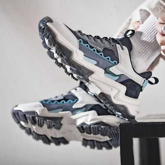 Chic Men's Lace-Up Sneakers