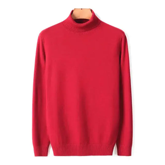Classic Men's Turtleneck Sweater – Stylish & Warm