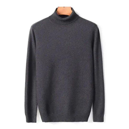 Classic Men's Turtleneck Sweater – Stylish & Warm