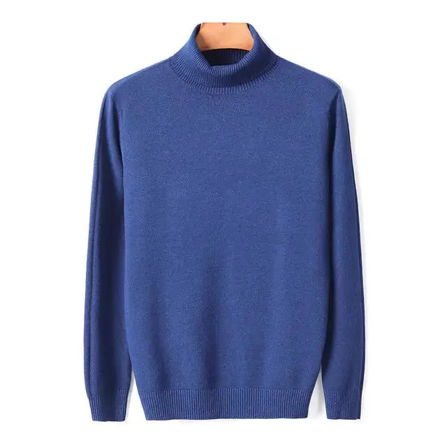 Classic Men's Turtleneck Sweater – Stylish & Warm