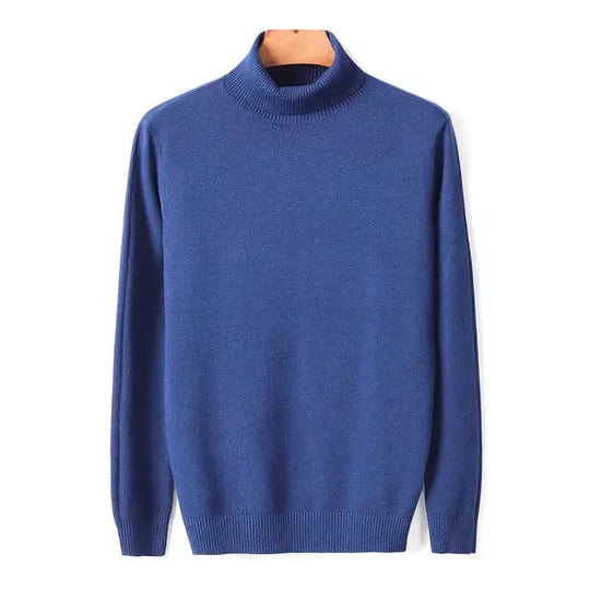 Classic Men's Turtleneck Sweater – Stylish & Warm