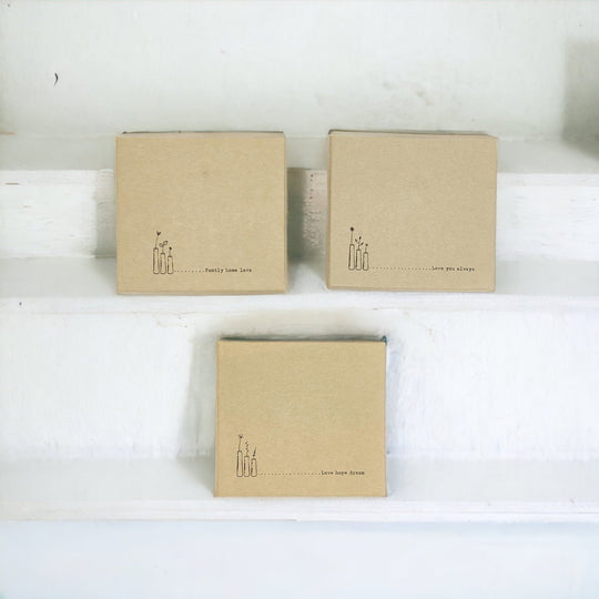 Mini Porcelain Vase Gift Set 3 White Glazed Bud Vases In Gift Box