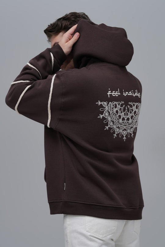 "Feel Inside" Embroidered Hoodie