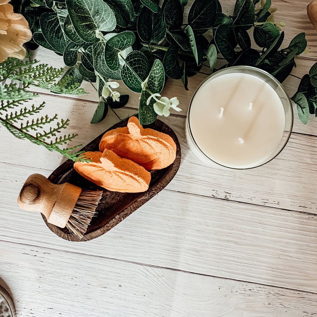 Pumpkin Spice Bath Bomb 3.5oz Fall Scented Bath Fizzy Gift For Women