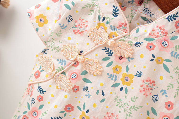 MyKids-USA Chinese Style Girl Onesies