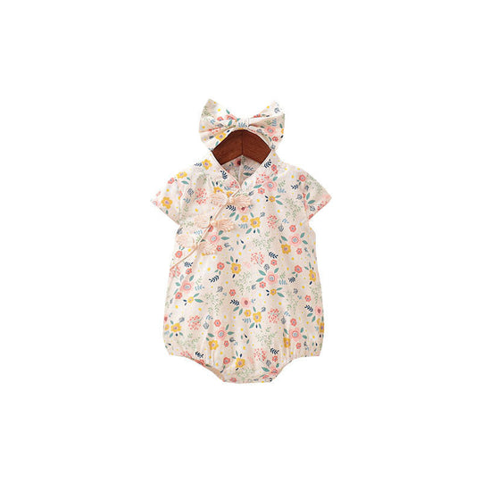 MyKids-USA Chinese Style Girl Onesies