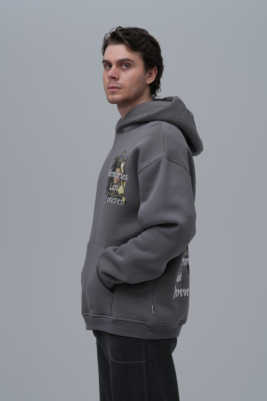"Memories Last Forever" Surrealist Graphic Hoodie