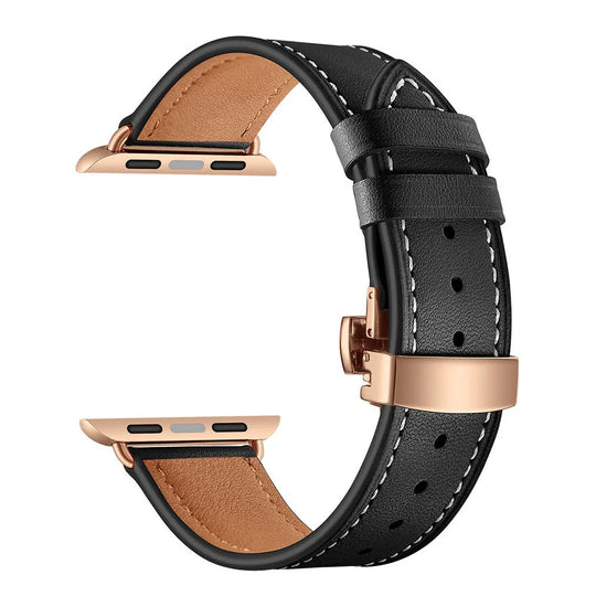 Apple Watch Leather Strap - Classic, Stylish, Comfortable