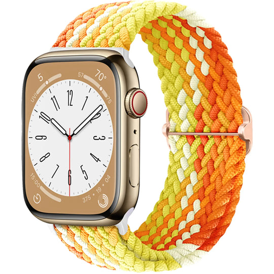 Apple Watch Braided Strap - Soft Elastic Nylon Band