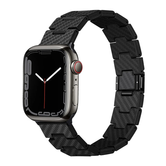 Apple Watch Carbon Fiber Strap - Sturdy, Sleek, Modern