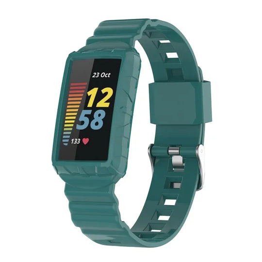 Fitbit Charge 5 6 Silicone Strap - Comfortable, Flexible
