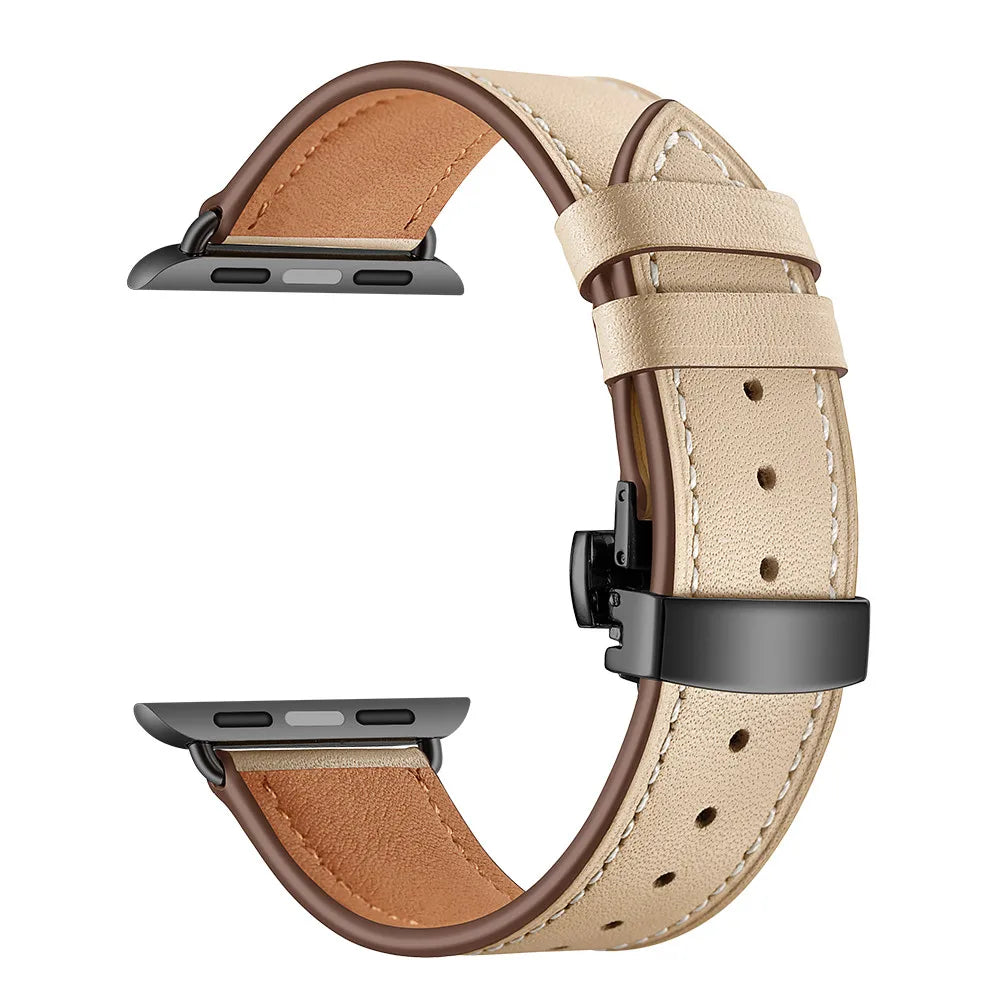Apple Watch Leather Strap - Classic, Stylish, Comfortable