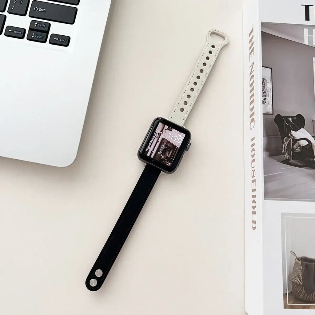 Apple Watch Leather Band - Elegant Durable Strap Options