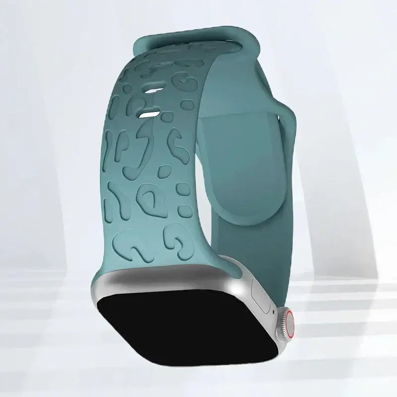 Apple Watch Silicone Strap - Stylish, Engraved Design