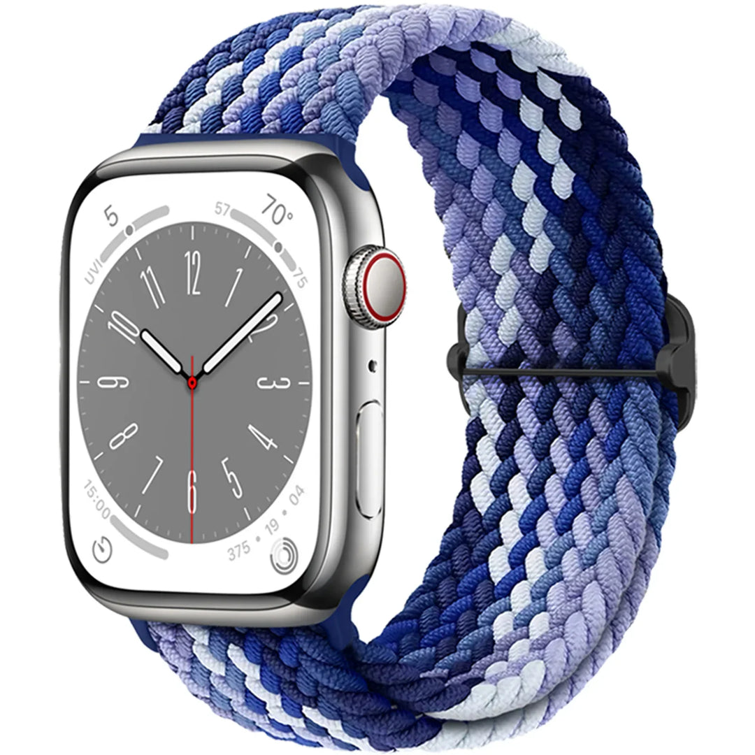 Apple Watch Braided Strap - Soft Elastic Nylon Band