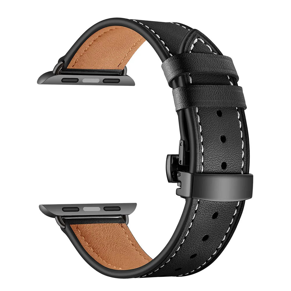 Apple Watch Leather Strap - Classic, Stylish, Comfortable