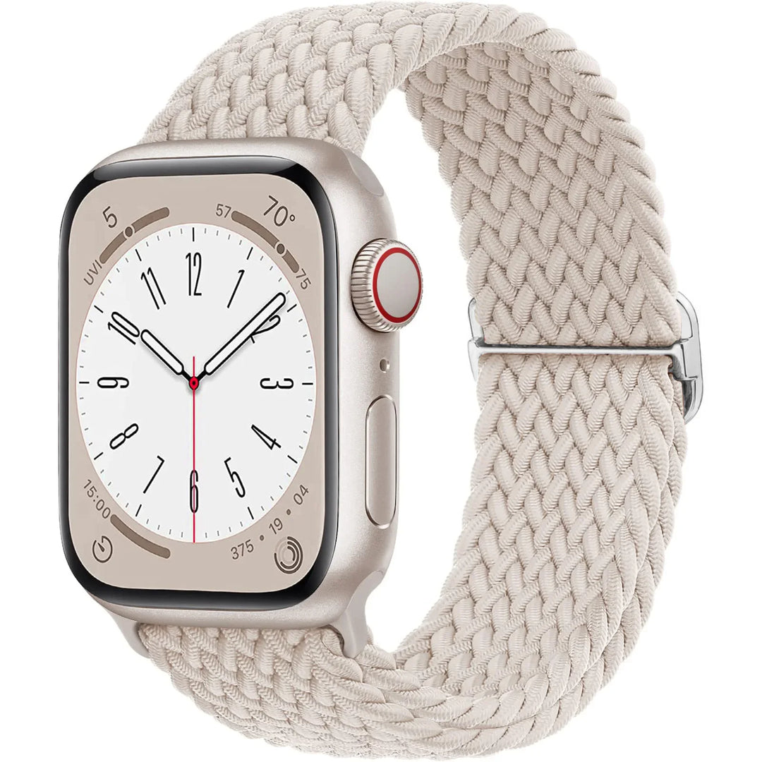 Apple Watch Braided Strap - Soft Elastic Nylon Band
