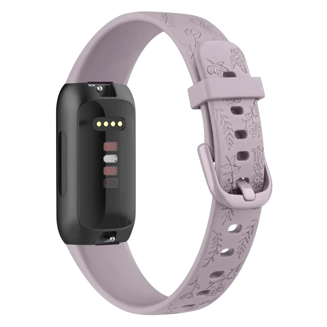 Fitbit Inspire 3 Silicone Band with Designs – Stylish Patterned Strap