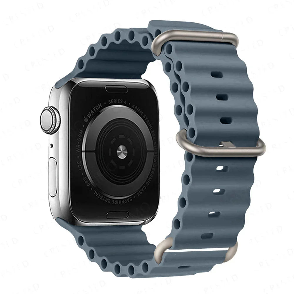 Apple Watch Silicone Strap - Waterproof and Breathable Band