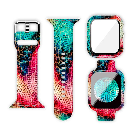 Apple Watch Silicone Strap - Unique Printed Designs