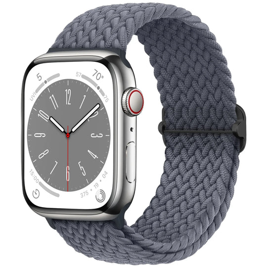 Apple Watch Braided Strap - Soft Elastic Nylon Band