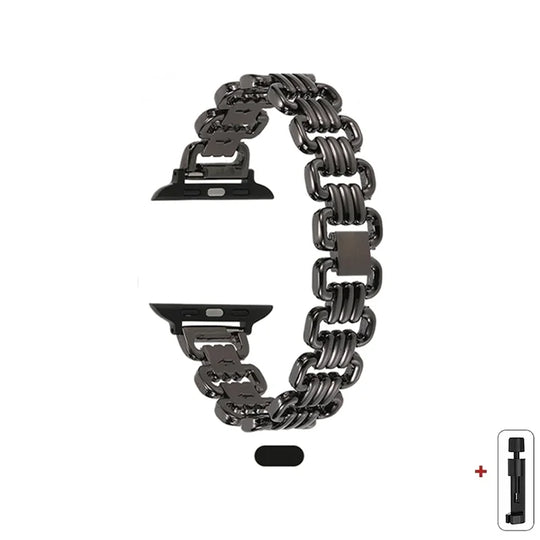 Apple Watch Metal Band - Luxury Chain Strap - Sleek Design