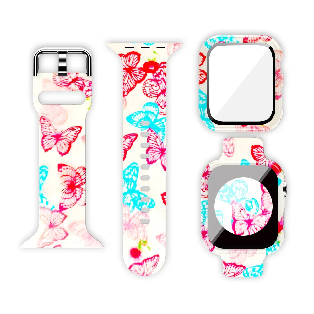 Apple Watch Silicone Strap - Unique Printed Designs