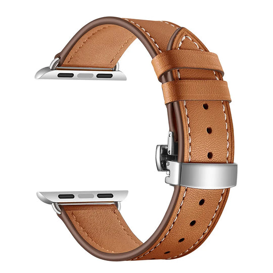 Apple Watch Leather Strap - Classic, Stylish, Comfortable